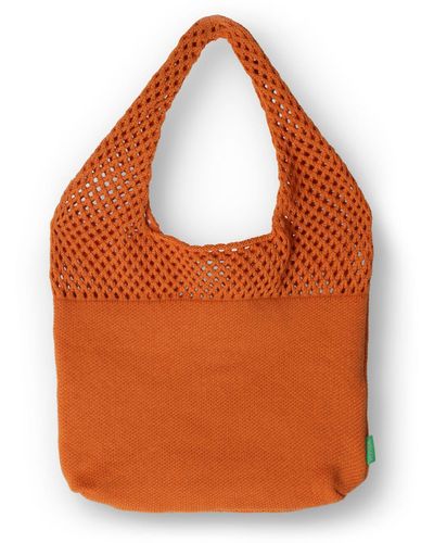 Hvisk Handtasche Hope Knit Net - Orange