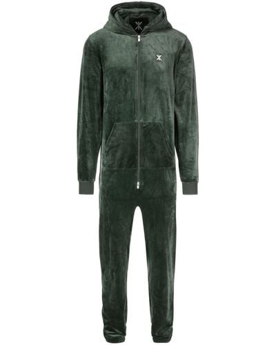 OnePiece Original velvet jumpsuit green - Grün