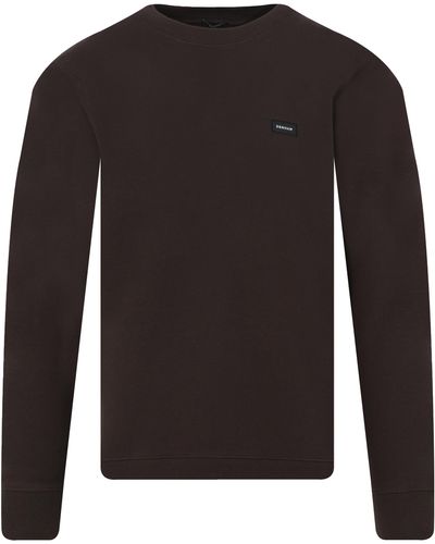 Denham Slim Sweater - Zwart