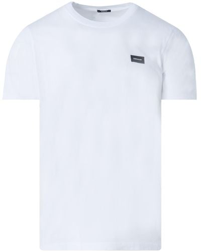 Denham Slim T-shirt Km - Blauw