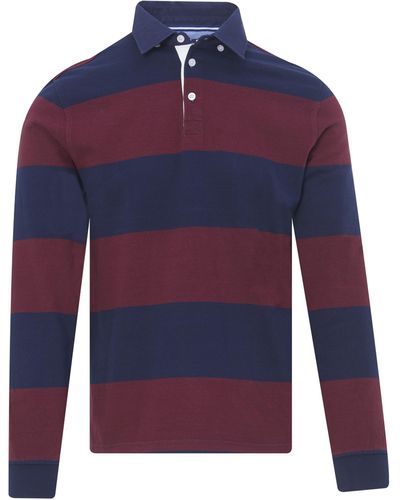 Campbell Classic Polo Lm - Blauw