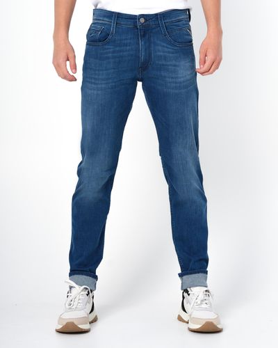 Replay Anbass Powerstretch Jeans - Blauw
