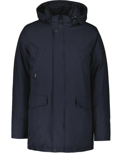 Airforce Slim Fit Parka - Blauw