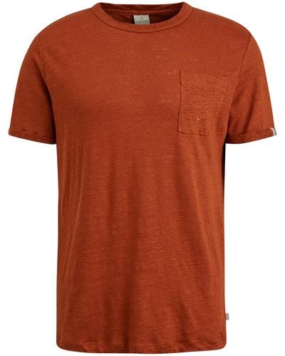 Cast Iron T-shirt Km - Oranje