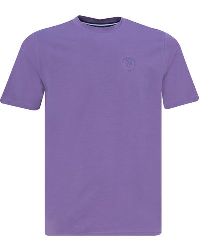 Campbell Classic T Shirt Km - Paars