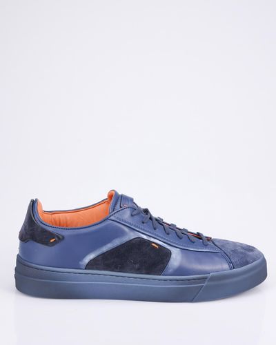 Santoni Fife-axlu66 Sneakers - Blauw