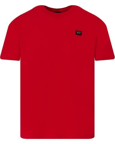 Paul & Shark T-shirt Km - Rood