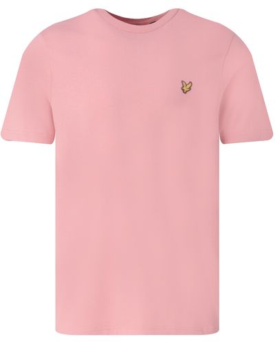 Lyle & Scott T-shirt Km - Roze
