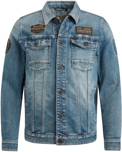 PME LEGEND Denim Jack - Blauw