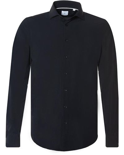BLUE INDUSTRY Casual Overhemd Lm - Zwart