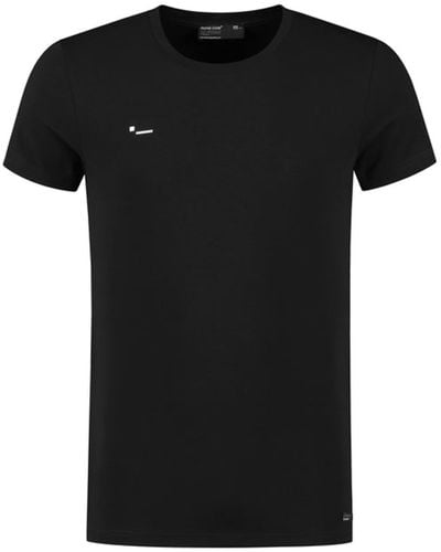 MORSE CODE T-shirt Km - Zwart