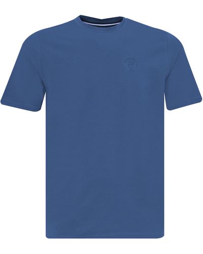 Campbell Classic T Shirt Km - Blauw