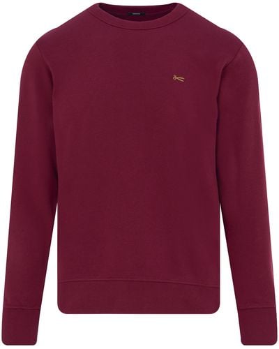 Denham Crew Sweater - Rood