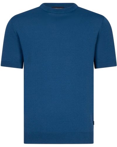 Cavallaro Napoli Milo T-shirt Km - Blauw