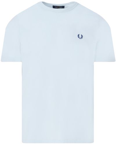 Fred Perry T-shirt Km - Blauw