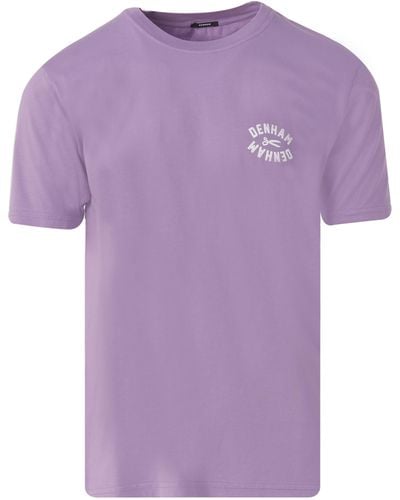 Denham Eye T-shirt Km - Paars