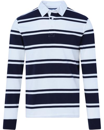 Campbell Classic Polo Lm - Blauw