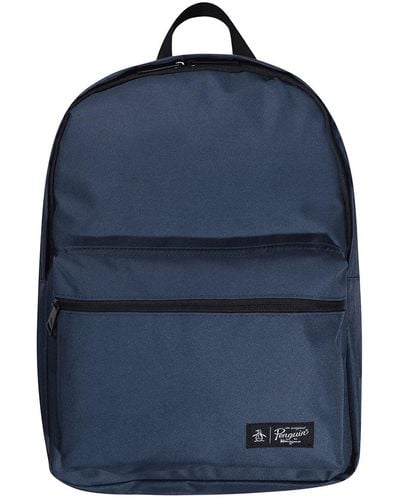 Original Penguin Jacob Classic Colourblock Backpack In Navy - Blue