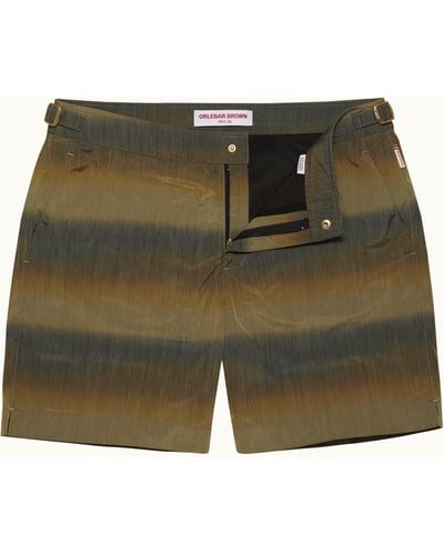 Orlebar Brown Mid-length Swim Shorts - Green