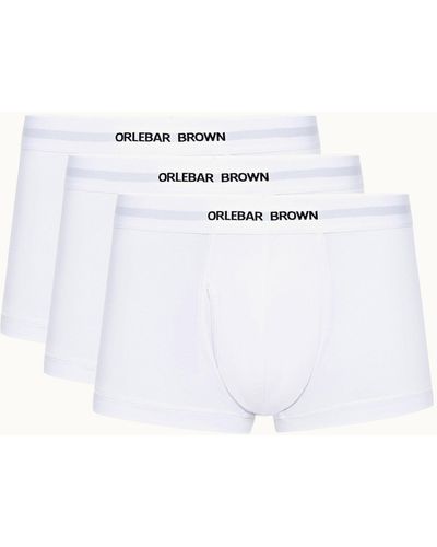 White Orlebar Brown Underwear for Men | Lyst