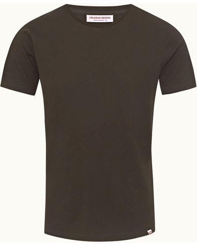 Orlebar Brown Tailored Fit Crew Neck T-shirt - Black