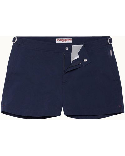 Orlebar Brown Navy Shortest-length Swim Shorts - Blue