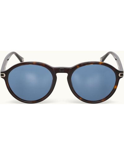 Orlebar Brown The Billie Bio-circular Acetate Sunglasses - Blue