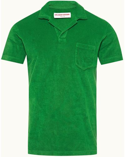 Orlebar Brown Terry Towelling - Green