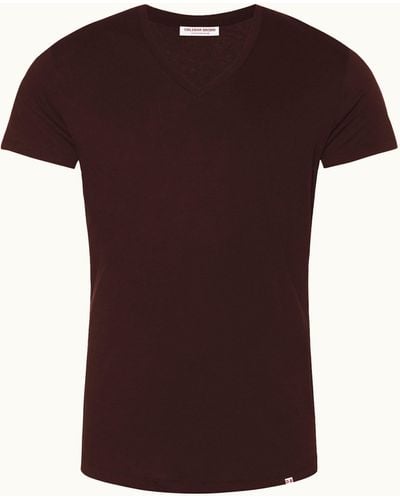 Orlebar Brown Tailored Fit V-neck T-shirt