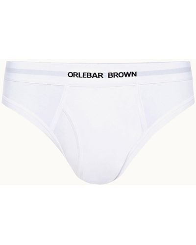 Orlebar Brown White Slip Briefs