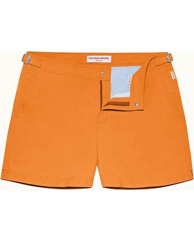 Orlebar Brown Shorter-length Swim Short - Orange
