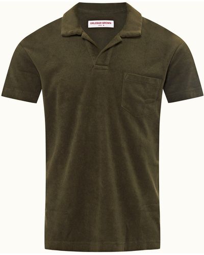 Orlebar Brown Terry Towelling - Green