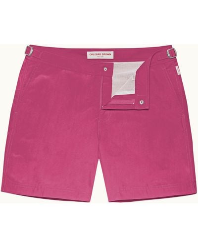 Orlebar Brown Mid-length Swim Short - Pink