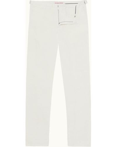 Orlebar Brown Griffon Linen - White