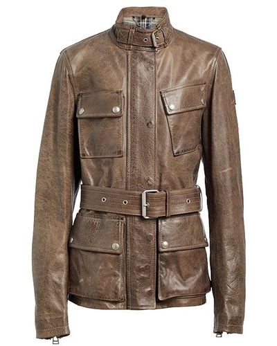 Belstaff Leather jackets for Women | Online Sale up to 71% off | Lyst