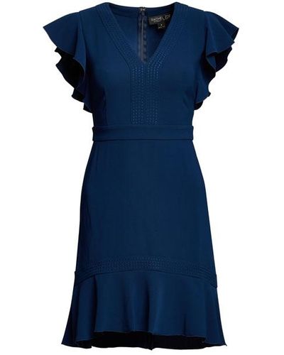 Rachel Zoe Uma Dress New Navy Size 0 - Blue
