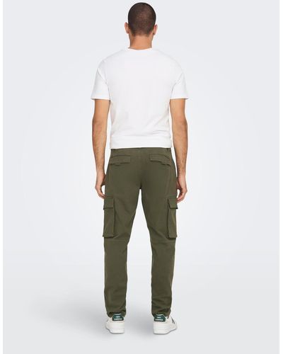 Only & Sons Cargohose NEXT (1-tlg) - Weiß