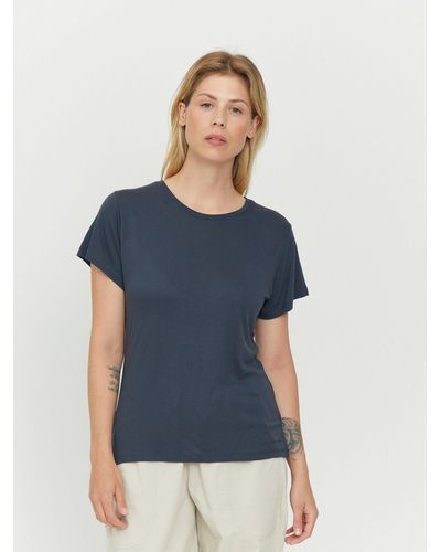 Mazine Shirt Leona T unterziehshirt unterhemd kurzarm - Blau