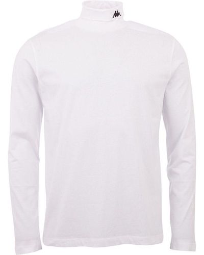 Kappa T- Rollkragen-Shirt - Weiß