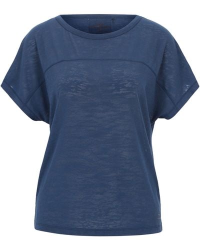 Venice Beach T-Shirt Rundhalsshirt VB Kayla (1-tlg) - Blau