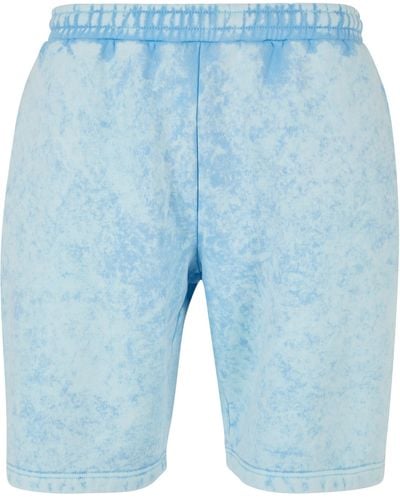 Urban Classics Sweatshorts Towel Washed Sweat Shorts (1-tlg) - Blau