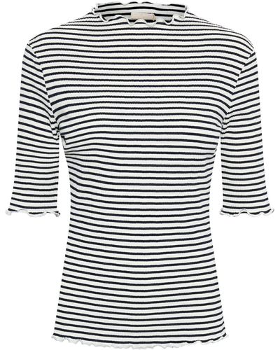 Karen By Simonsen T-Shirt Candace (1-tlg) Plain/ohne Details - Weiß