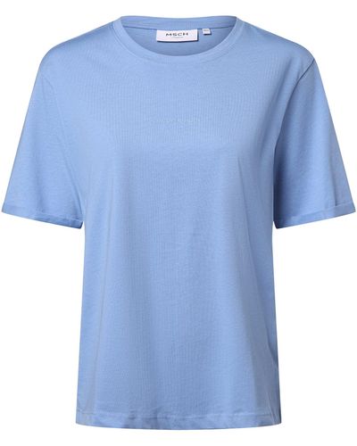 Moss Copenhagen T-Shirt MSCHTerina - Blau