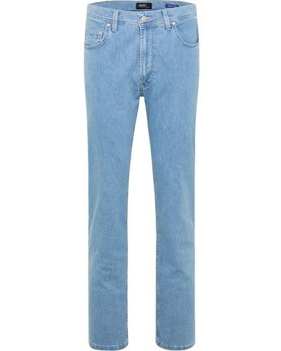 Pioneer Authentic 5-Pocket-Jeans PIONEER RANDO MEGAFLEX bleached blue 1680 9980.08 - Blau