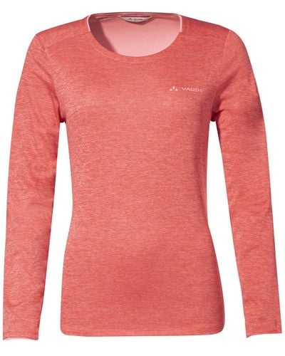 Vaude Langarmshirt Womens Essential LS T-Shirt - Pink