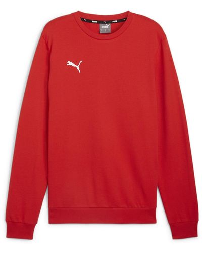 PUMA Hoodie teamGOAL Casuals Crew Neck Sweat - Rot