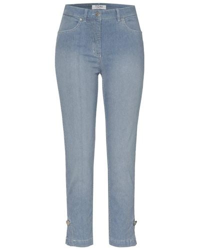 Toni Regular-fit-Jeans be loved Slit 7/8 - Blau