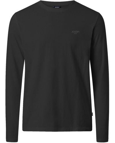 Joop! Langarmshirt ALPHIS (1-tlg) aus Baumwolle - Schwarz