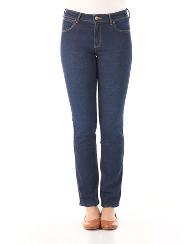 Wrangler Fit- Slim Jeans mit Stretch - Blau