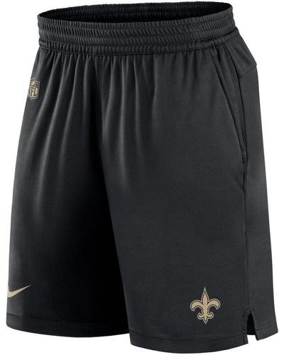 Nike Shorts New Orleans Saints NFL DriFIT Sideline - Schwarz